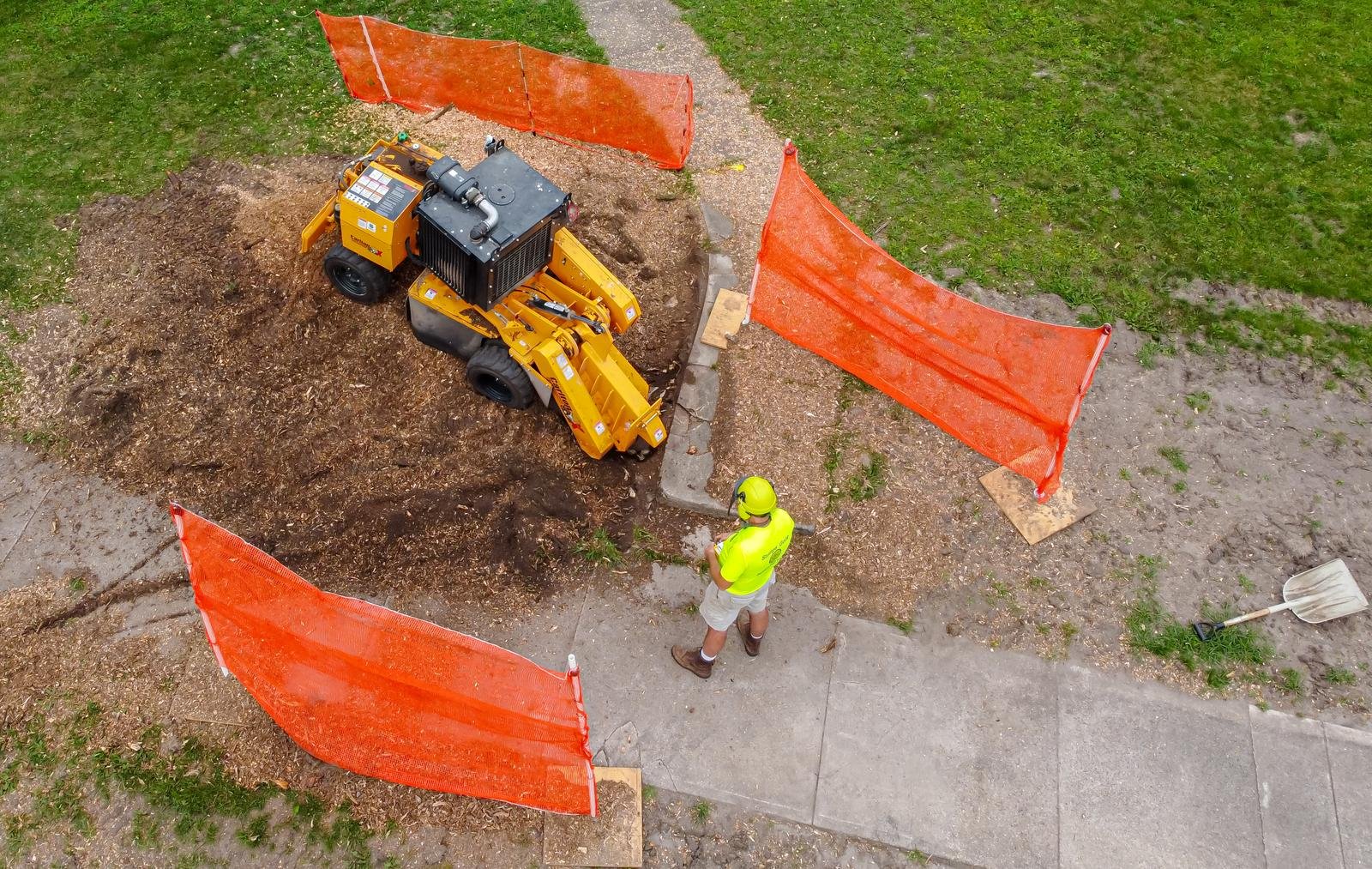 Stump Grinding in Manitowoc